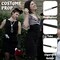 4E's Novelty 2 Long Cigarette Holders & 2 Fake Puff Cigarettes with Smoke – 1920s Flapper, Gatsby, Gangster, Theater, Movie & Halloween Costume Accessories for Women, Men, Photo Props, Stage Performance